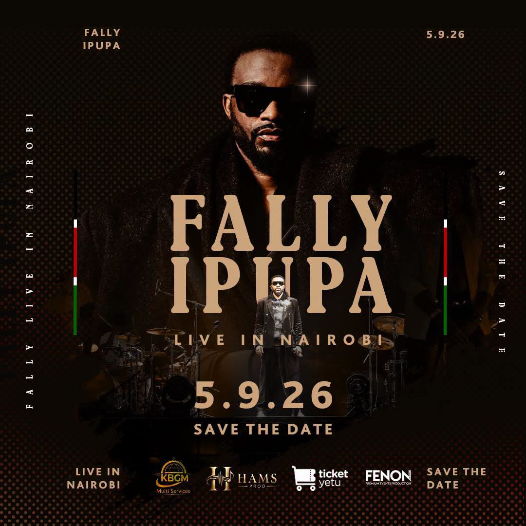 Fally Ipupa en concert à Nairobi