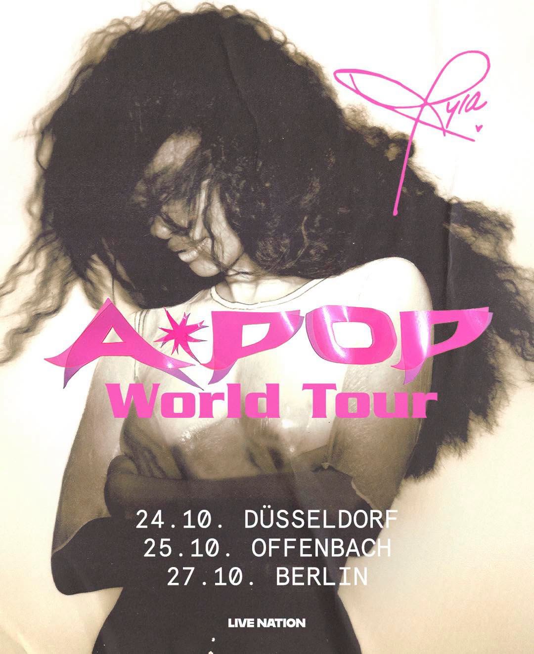 Tyla : A*POP World Tour à l'Uber Eats Music Hall Berlin