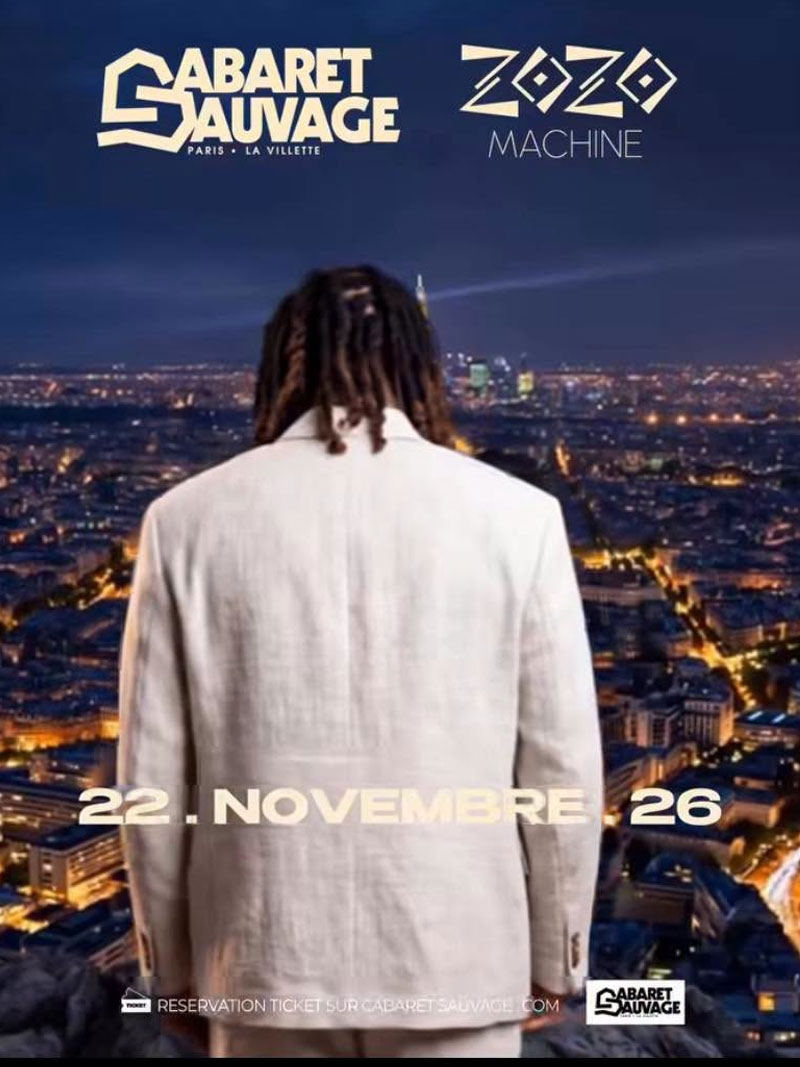 Zozo Machine en concert live au Cabaret Sauvage